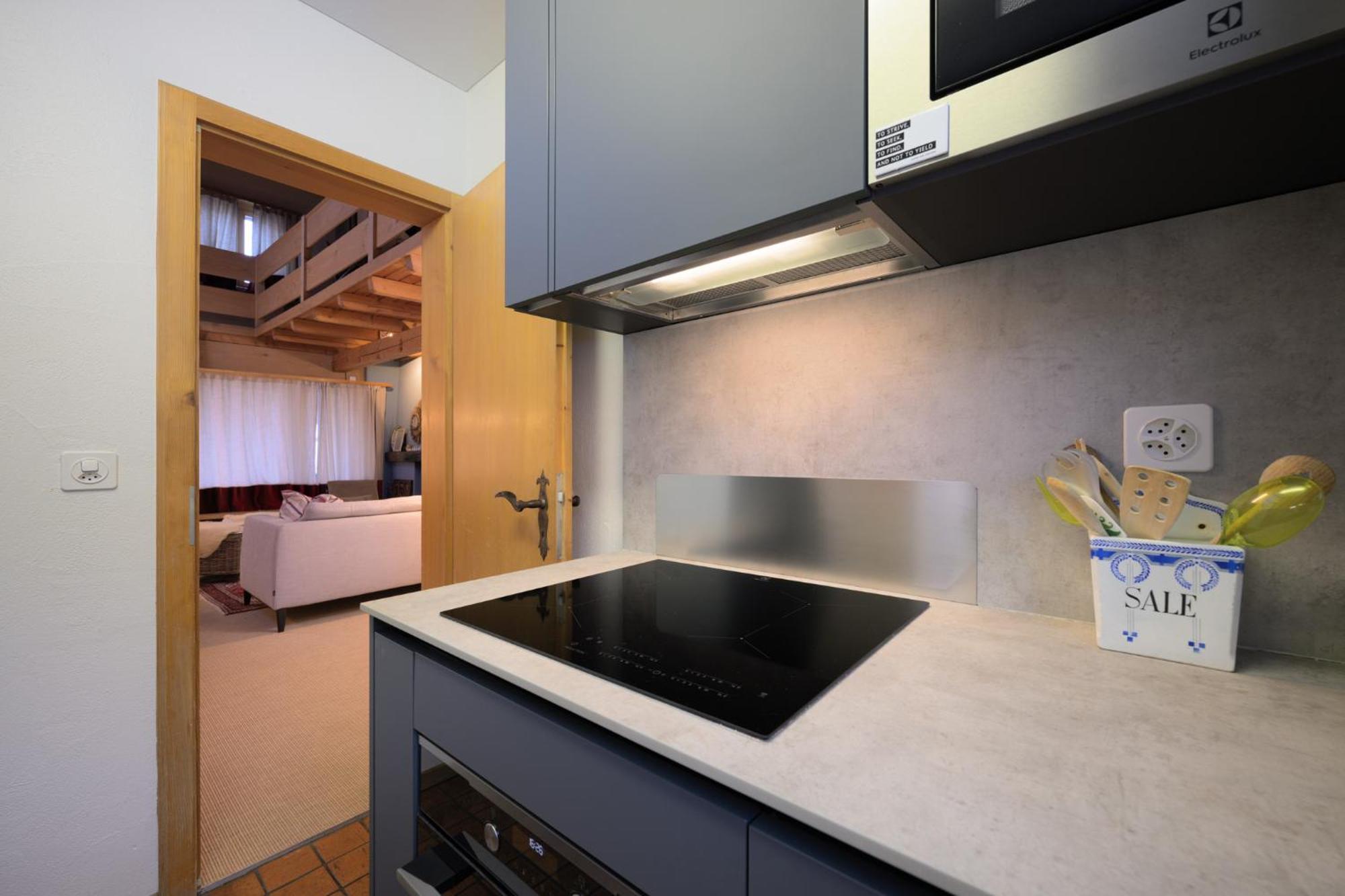 Chesa Panorama B - La Punt Apartment Bagian luar foto